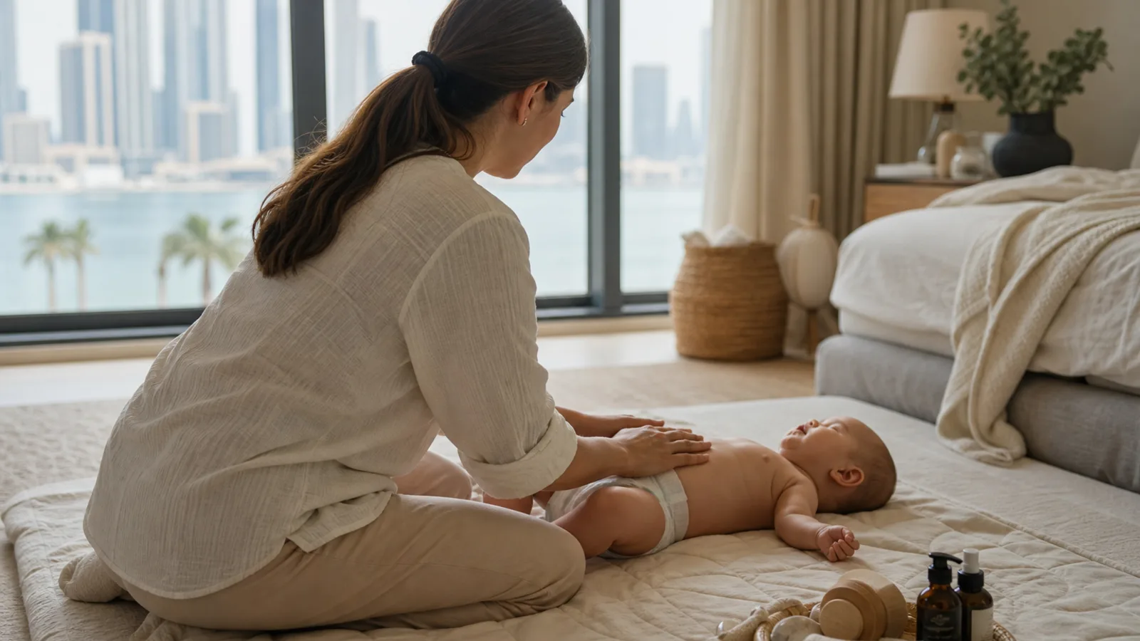 Baby Massage at Home: Benefits, Technique, and When to Start