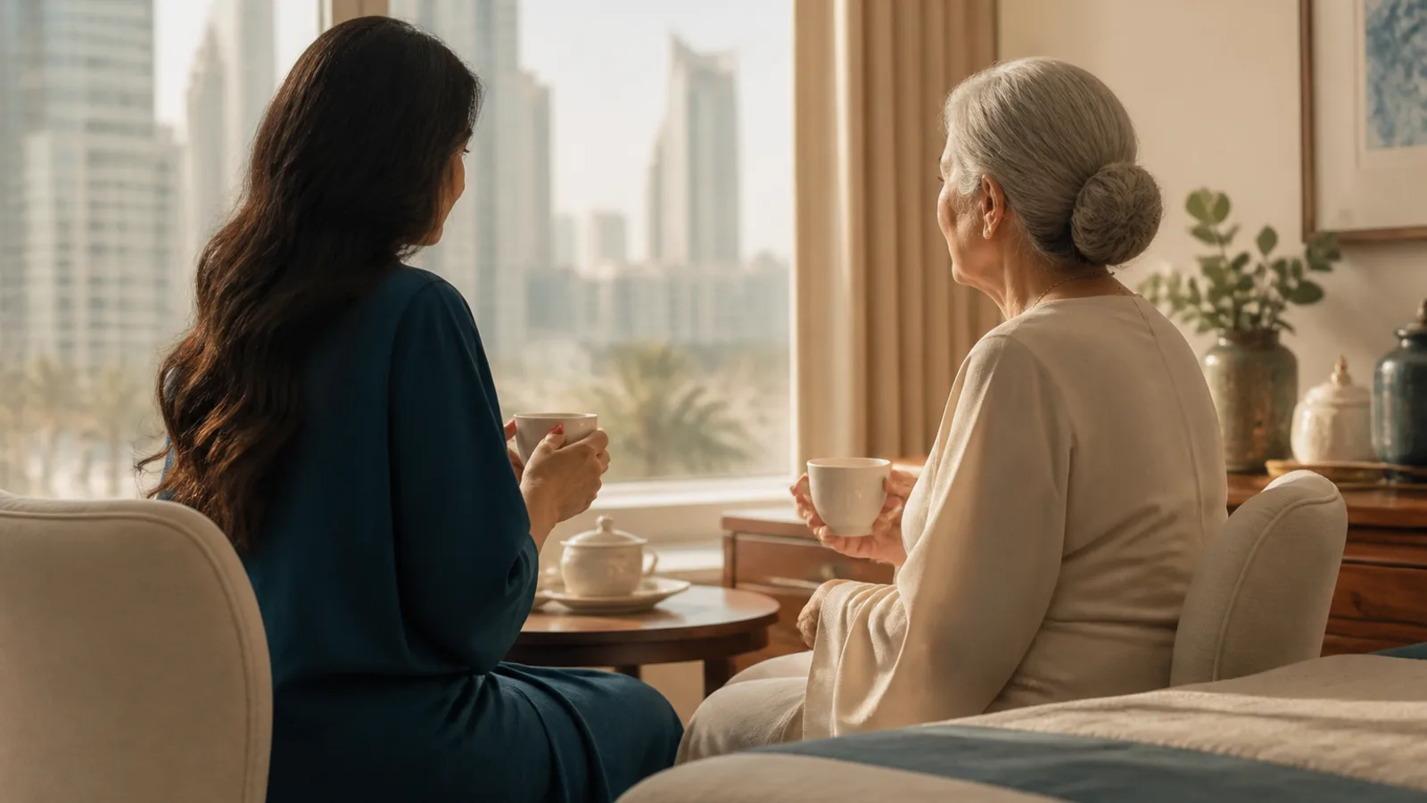 Elderly Care at Home vs a Care Home in Dubai: Costs