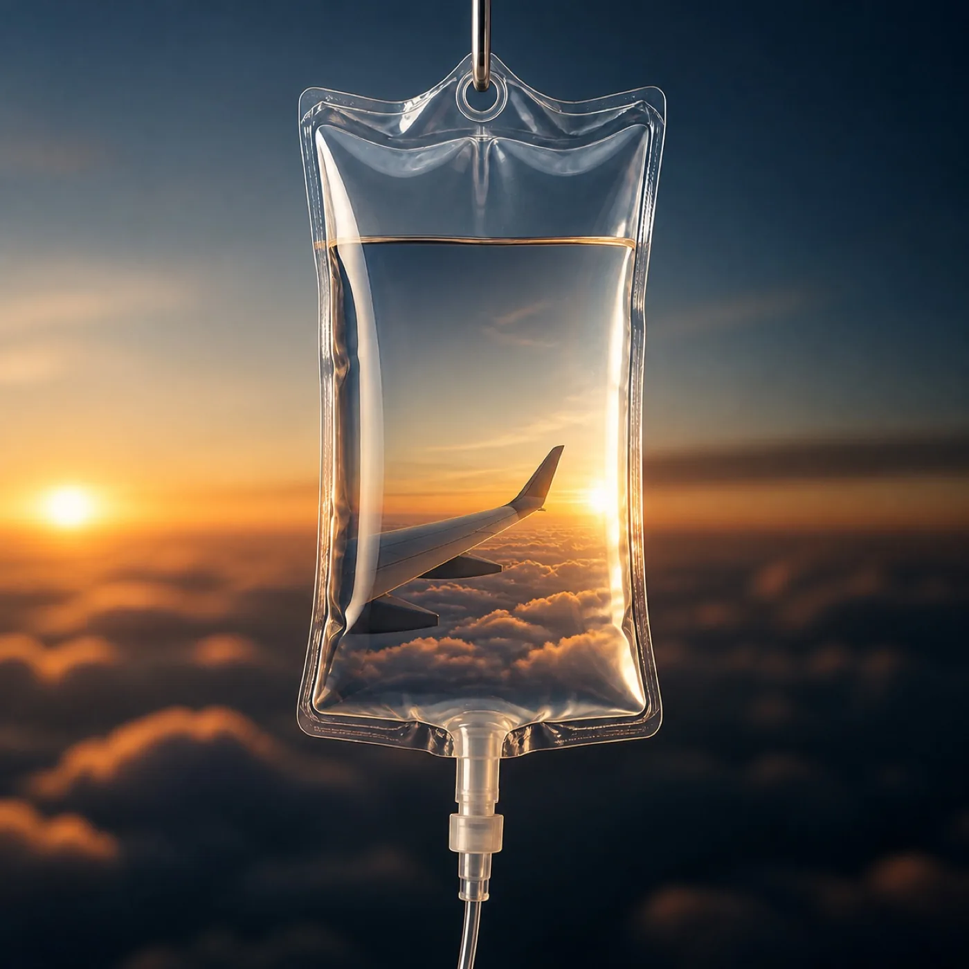 Jet Lag Relief IV bag